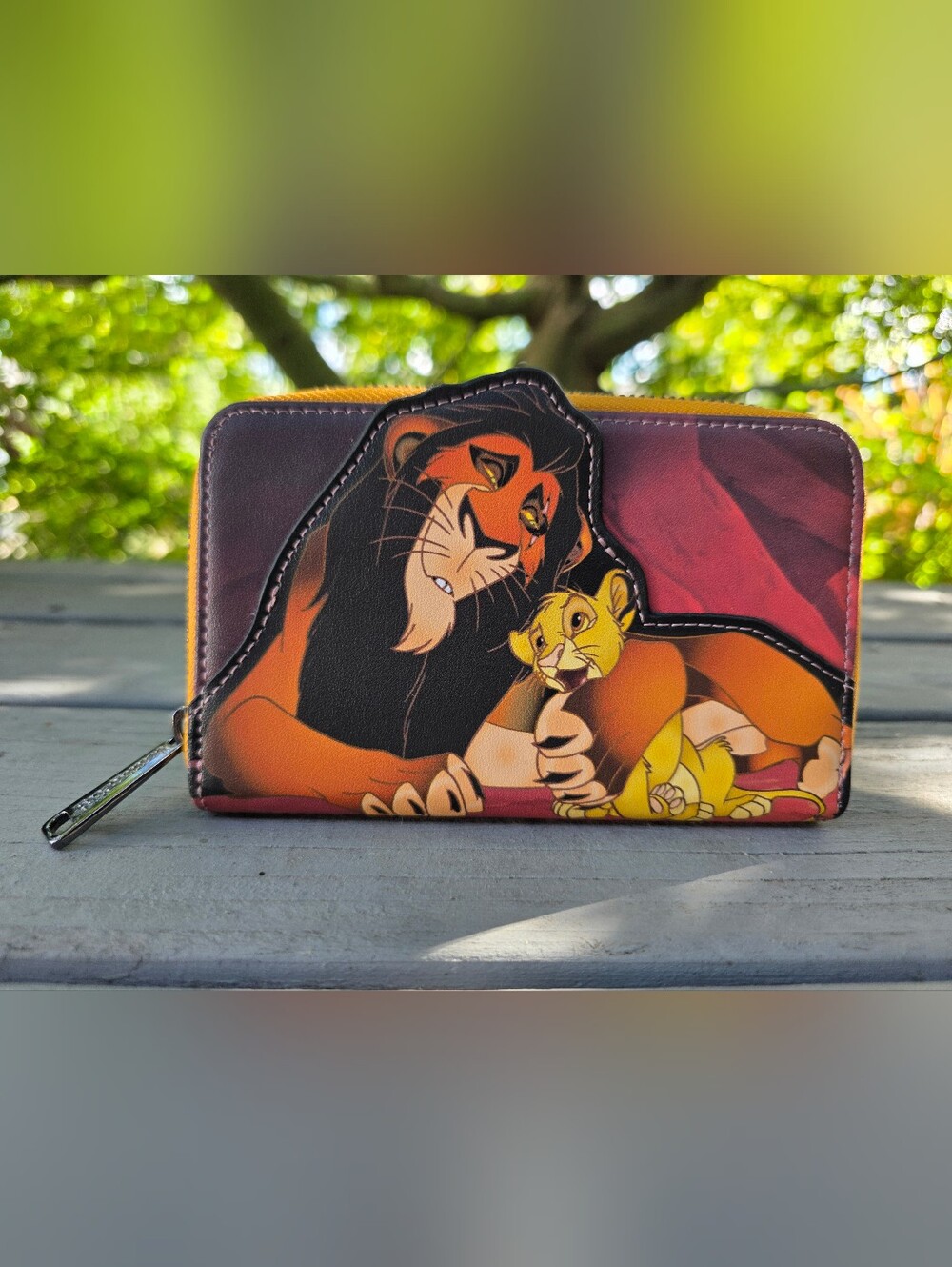 Loungefly Disney The Lion King Scar & Simba Zip Wallet